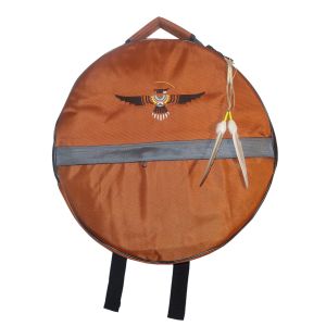 Rahmentrommel-Rucksack CN kupfer schwarzer Adler, 49 cm kaufen München, Rucksack kaufen  Bayern, buy backpack drum case for 18,5