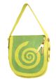 Rahmentrommeltasche Filz hellgrün-dunkelgrün, 45 cm kaufen München, Filz-Tasche, buy felt bag made by hand for 17