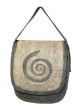 Rahmentrommel-Tasche aus Filz, rauchgrau - hellgrau, 47 cm kaufen München, Filztasche kaufen Bayern, buy handmade felt bag for  17,5