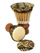 Djembe-Top Tribal-Art braun, 21 cm kaufen München, Djembe-Schoner, Tommel-Hut kaufen BRD, Djembe-Schutz kaufen Bayern, buy 8,3