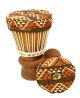 Djembe-Top Tribal-Art rot, 26 cm kaufen München, Djembe-Schoner, Tommel-Hut kaufen München, Djembe-Schutz, buy 10