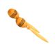 Naturbelassene Maxi Holz-Rassel mit Branddekor kaufen München, Holz-Maraca kaufen Bayern, Holz-Rassel kaufen BRD, Rassel, Percussion kaufen, Holzrassel kaufen Erding, Maracas, Maxi Holz-Rassel natur, mit Brand-Dekor