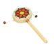 Drehtrommel Naturmaterialien mit echter Ziegenhaut und Holzperlen kaufen München, Kinder Handtrommel kaufen, buy mantra drum children, buy damaru, Damaru kaufen, Gebet-Trommel kaufen BRD, Affentrommel kaufen Bayern, Drehtrommel, buy hand drum children, Ha