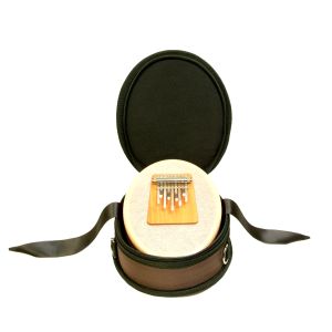 Set: Sansula Basic Akebono 440 Hz mit Tasche Deluxe braun kaufen München, Sansula-Set kaufen, Sansula mit Box kaufen, buy Sansula in hard cover case, Sansula mit Koffer, Set: Sansula Basic Akebono 440 Hz mit  Sansula-Tasche Deluxe braun kaufen