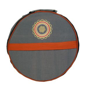 Rahmentrommel-Tasche CP rauchgrau Mandala, 54 cm kaufen München, Rahmentrommeltasche kaufen Bayern, Indianer-Trommel-Tasche kaufen, buy 20,75