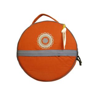 Rahmentrommel-Tasche CP orange Mandala, 54 cm kaufen München, Rahmentrommeltasche kaufen Bayern, Indianer-Trommel-Tasche kaufen Erding, buy  20,75 