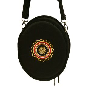 Set: Sansula Basic Pygmy mit Tasche Deluxe schwarz mit Mandala kaufen München, Sansula-Set kaufen, Sansula mit Box kaufen, buy Sansula in hard cover case, Sansula mit Koffer, Set: Sansula Basic Pygmy mit Tasche Deluxe schwarz mit Mandala kaufen