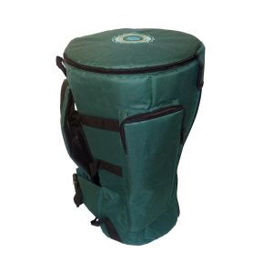 Profi Djembe-Rucksack Deluxe Mandala FZ-S dunkelgrün, 62 cm kaufen München, Trommel-Rucksack kaufen Bayern, Trommelrucksack kaufen Bayern, Djembe-Tasche kaufen BRD, buy drum case for djembe height 24,4