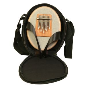 Set: Sansula Basic Pygmy mit Tasche Deluxe schwarz mit Mandala kaufen München, Sansula-Set kaufen, Sansula mit Box kaufen, buy Sansula in hard cover case, Sansula mit Koffer, Set: Sansula Basic Pygmy mit Tasche Deluxe schwarz mit Mandala kaufen